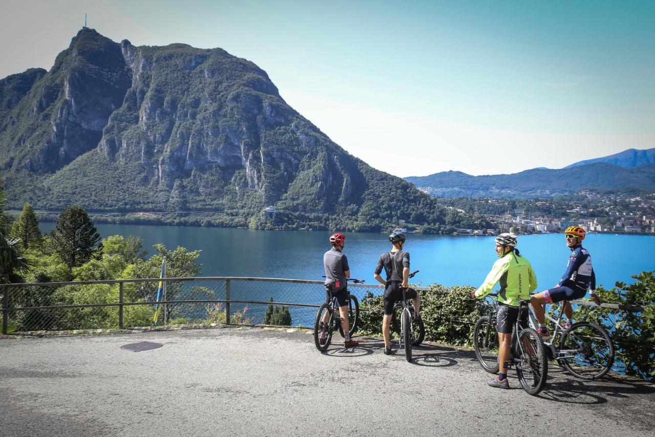 Residenza Lago Di Lugano Cima Buitenkant foto