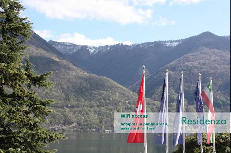 Residenza Lago Di Lugano Cima Buitenkant foto